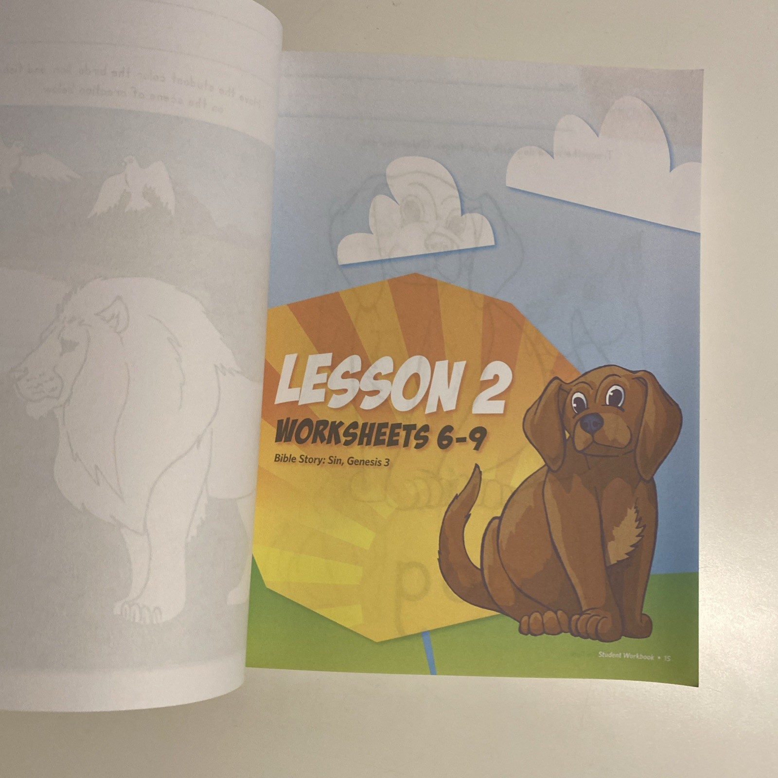 Horizons-Preschool For Threes Student Workbook, Clean Pages