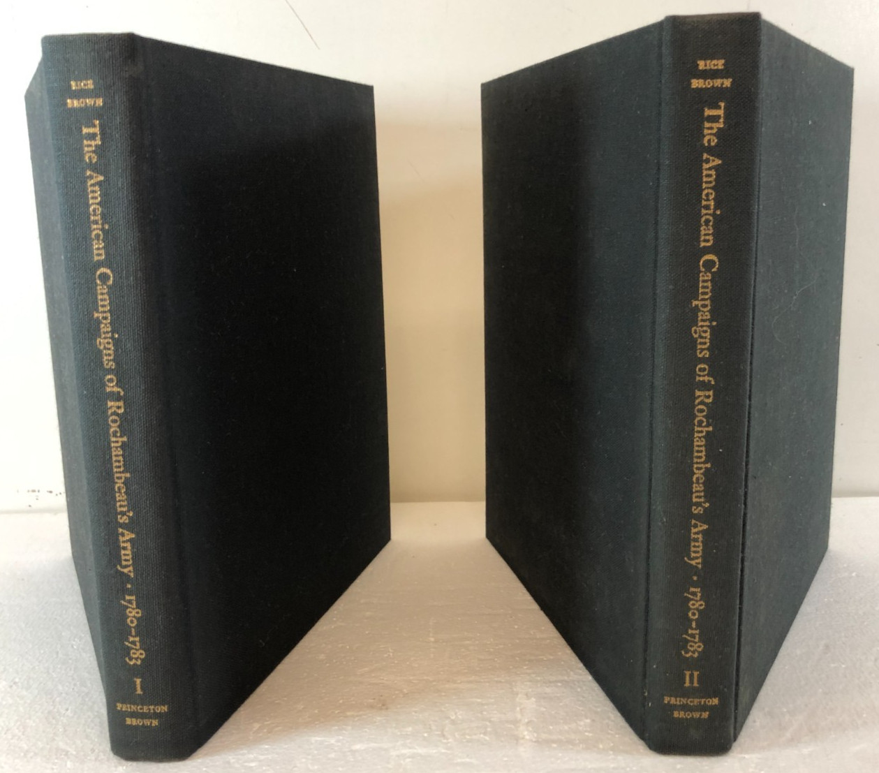 The American Campaigns of Rochambeau&rsquo;s Army 1780-1783, Set of 2, 1972 E-105