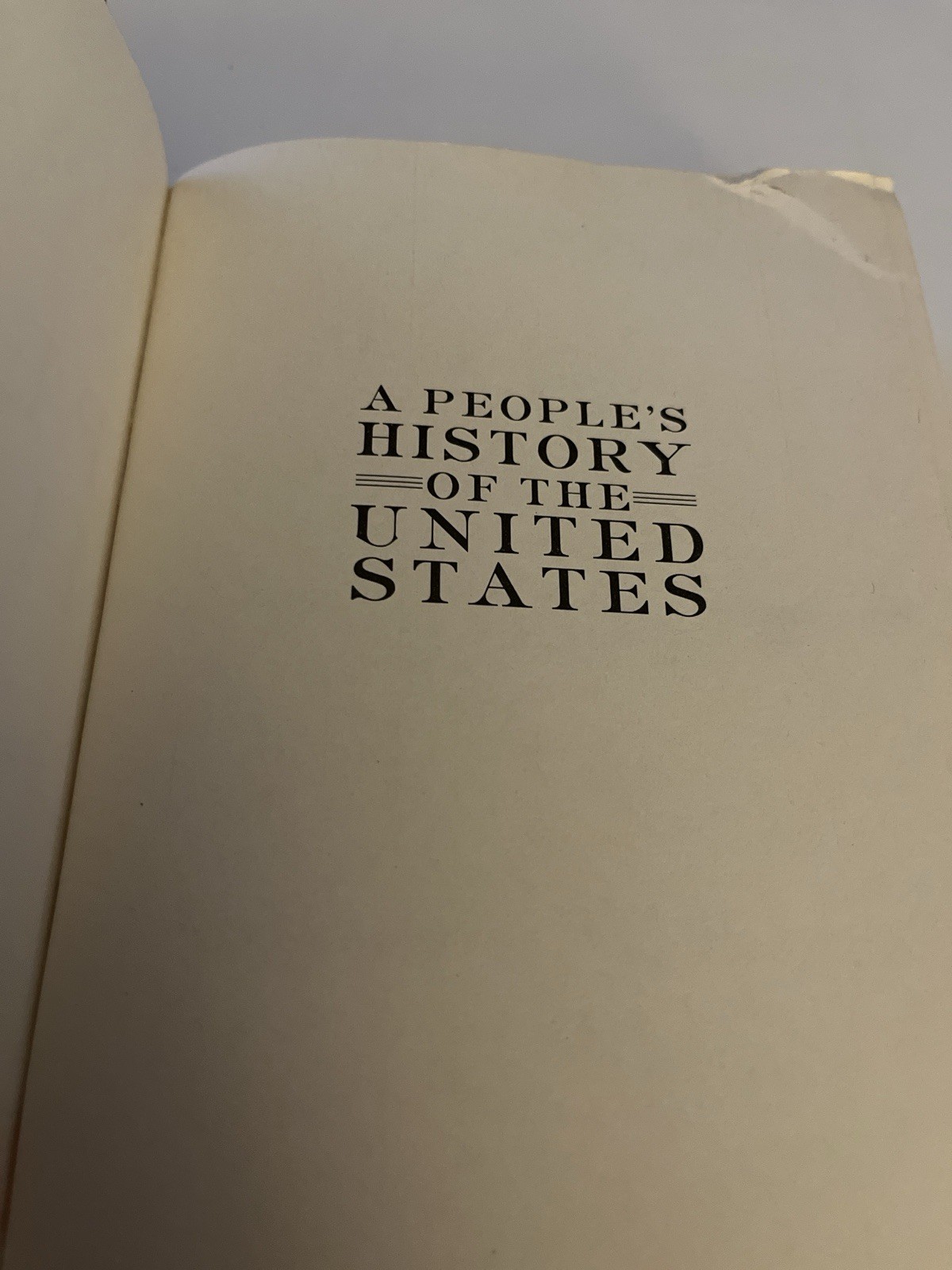 People&rsquo;s History of the United States by Howard Zinn (2005, Trade Paperback)