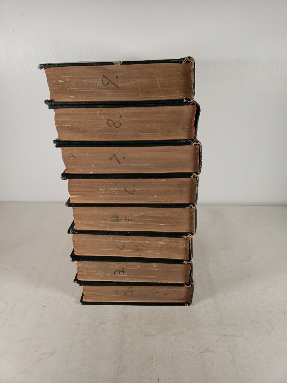 Ridpath&rsquo;s History of the World (1930&rsquo;s – 8 Books – Volumes 2 – 9 Only)