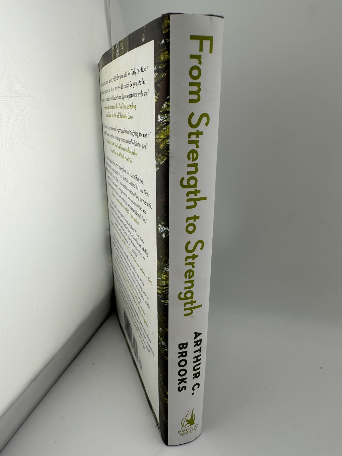 From Strength to Strength by Arthur C. Brooks | Happiness Success HC | New
