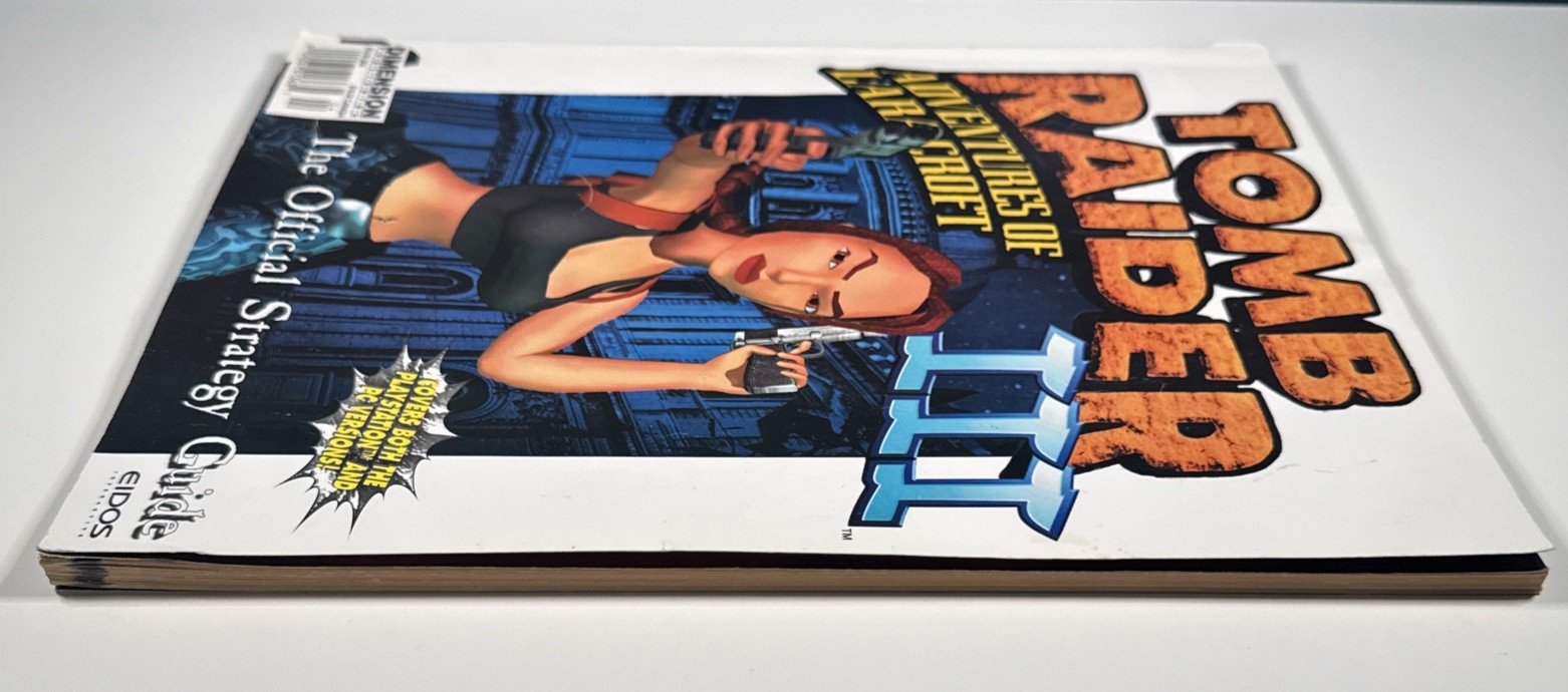 Tomb Raider III Adventures Of Lara Croft Official Strategy Guide Covers PS & PC