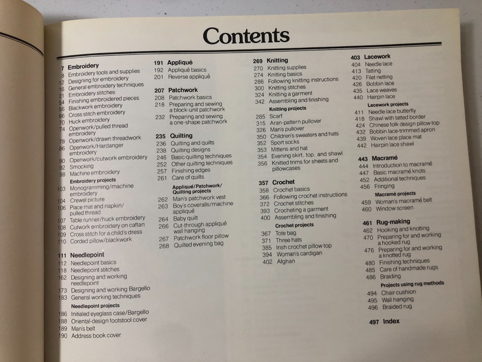Reader&rsquo;s Digest Complete Guide to Needlework HC 1979 2nd Printing 504 Pages
