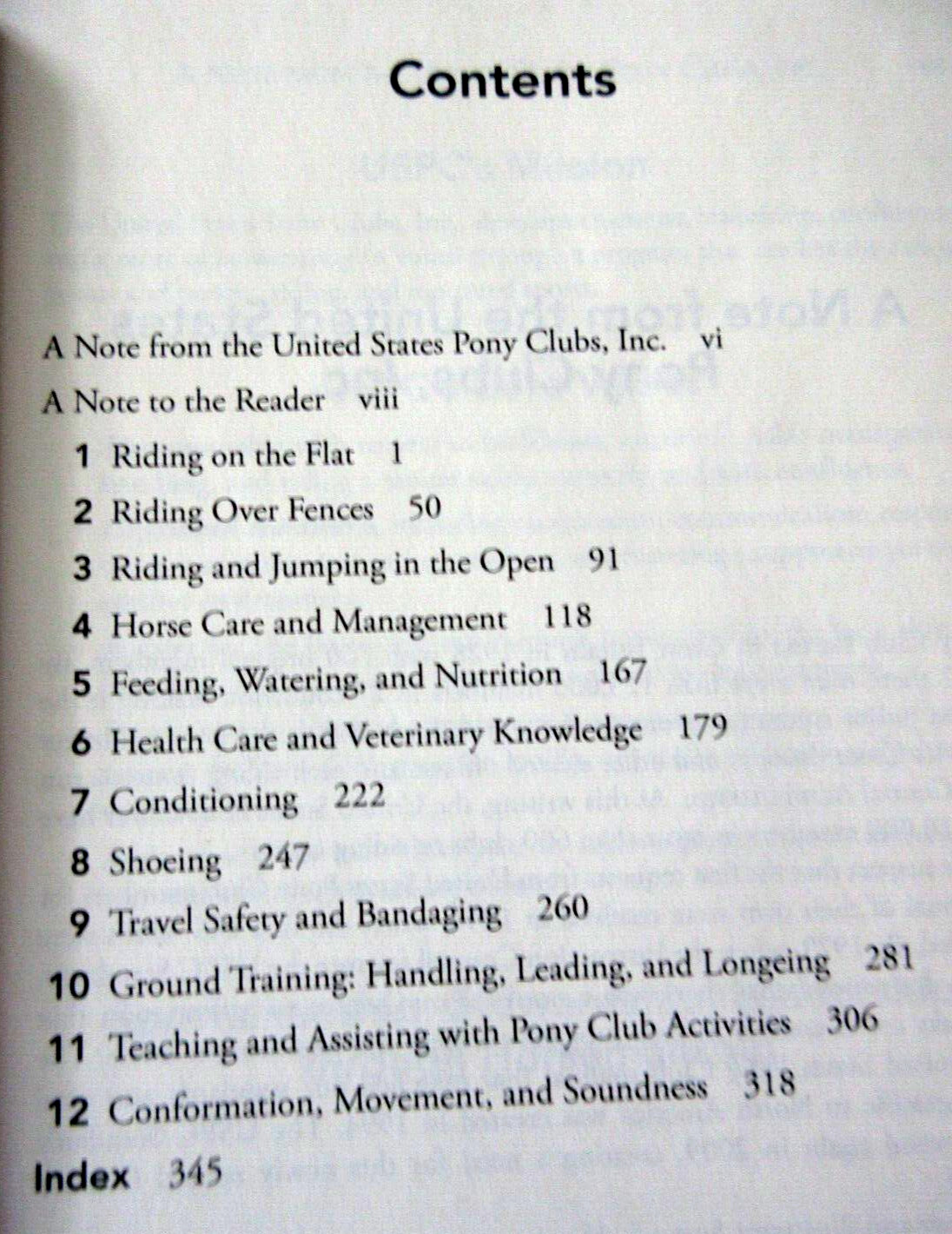 Lot of 3: US Pony Clubs Manual Horsemanship:Book 3 Advanced, Intermediate+ Basic