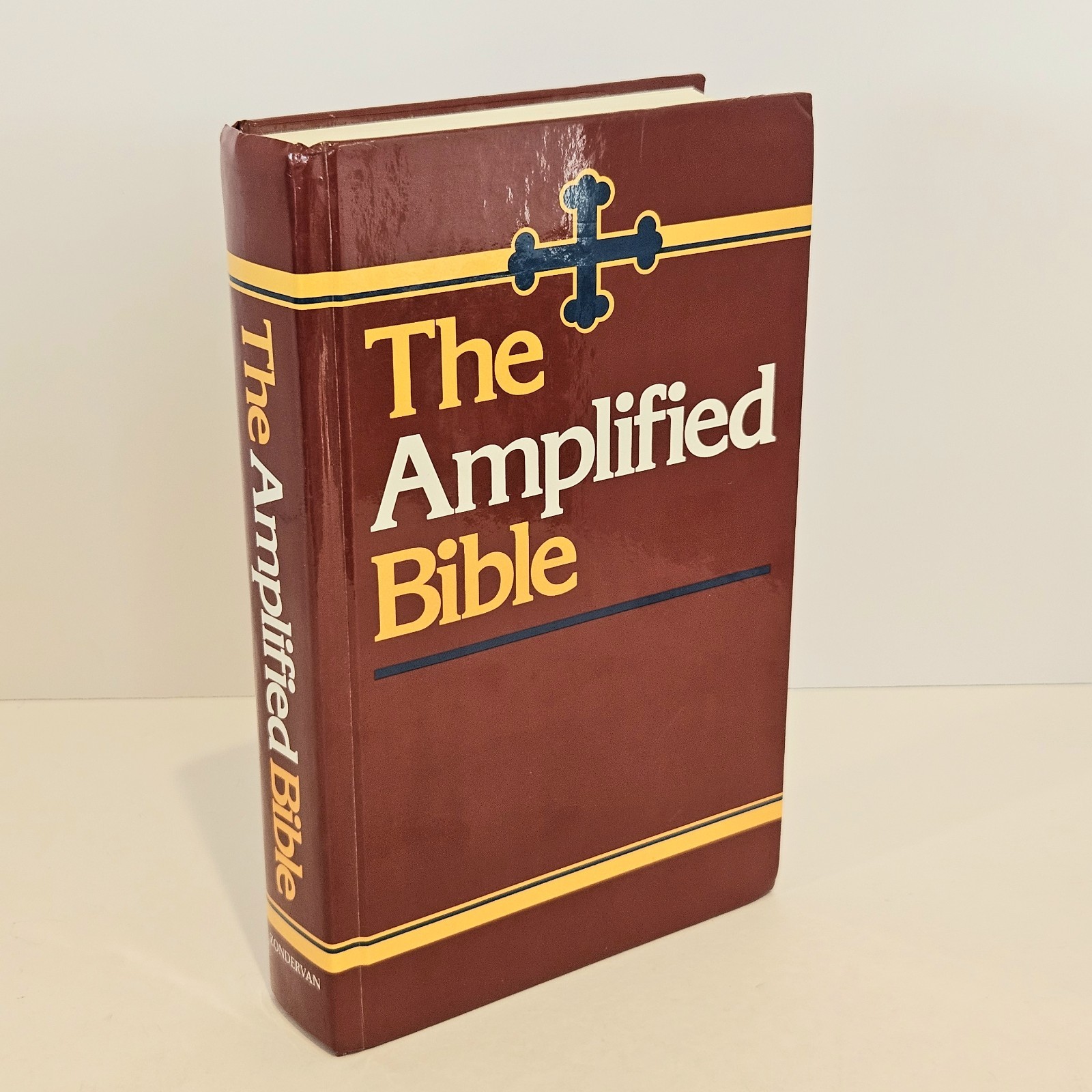 The Amplified Bible 1987 AMPC Classic – Zondervan Staff HARDCOVER – Clean Copy