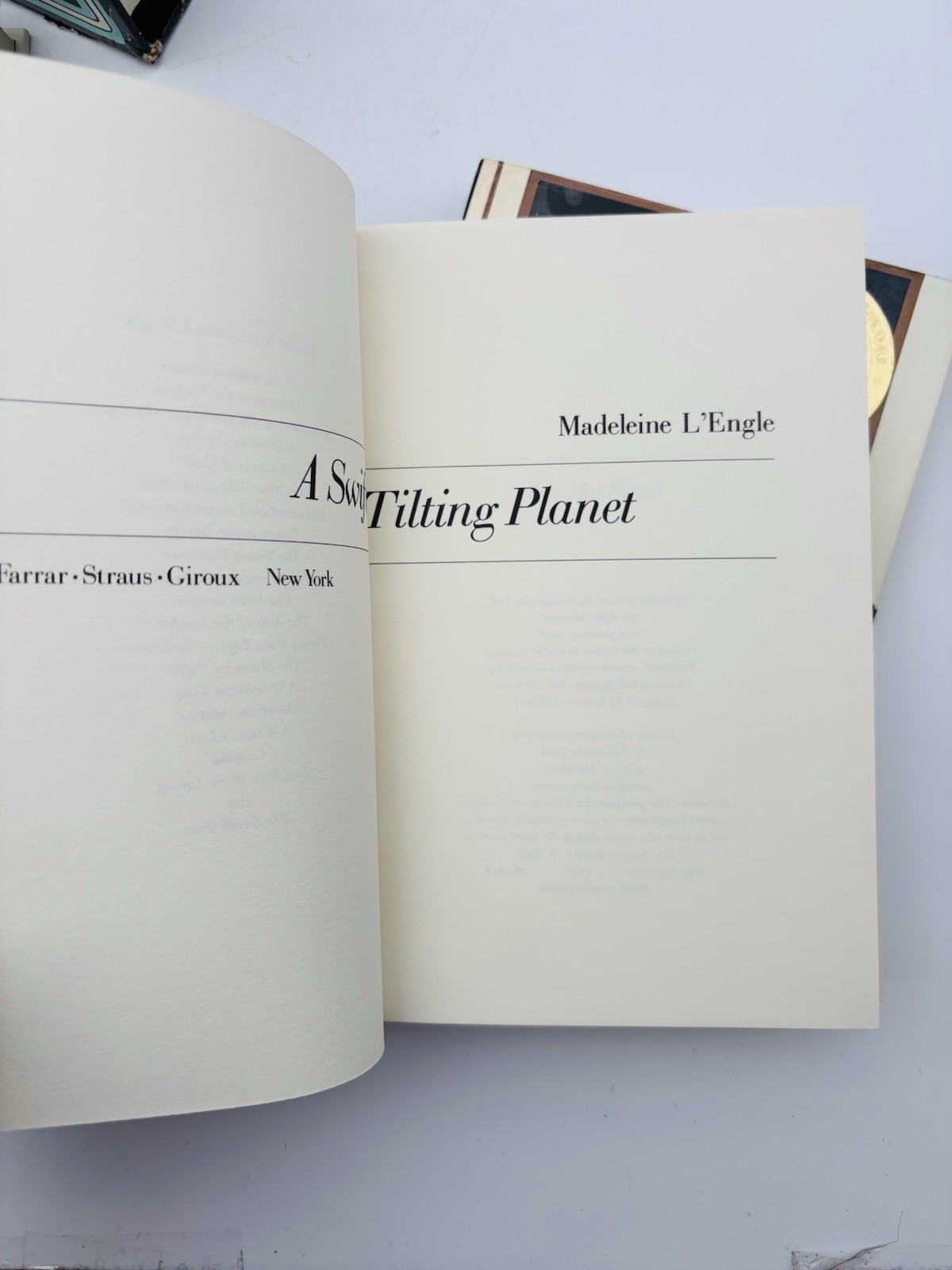 The Time Trilogy Box Set Madeleine L&rsquo;Engle Wrinkle in Time Hardcover 1962 VG