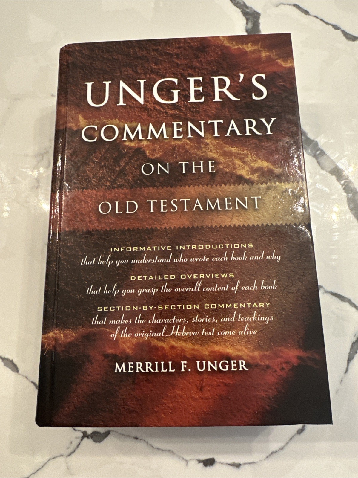 Merrill F. Unger&rsquo;s Commentary on the Old Testament 2003 HC AMG Publisher&rsquo;s VG