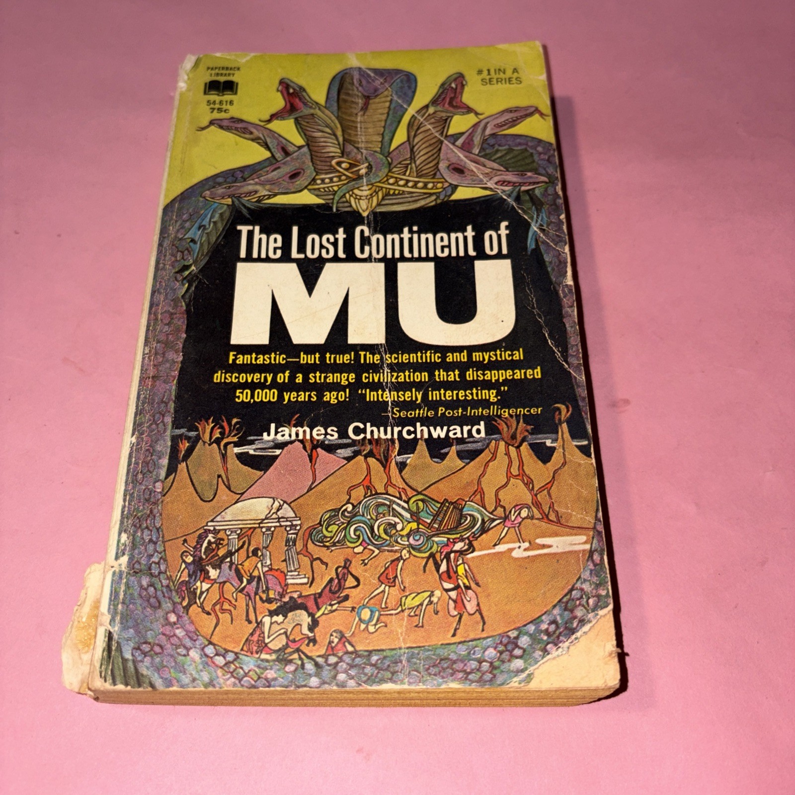 The Lost Continent Of MU By James Church Ward PB