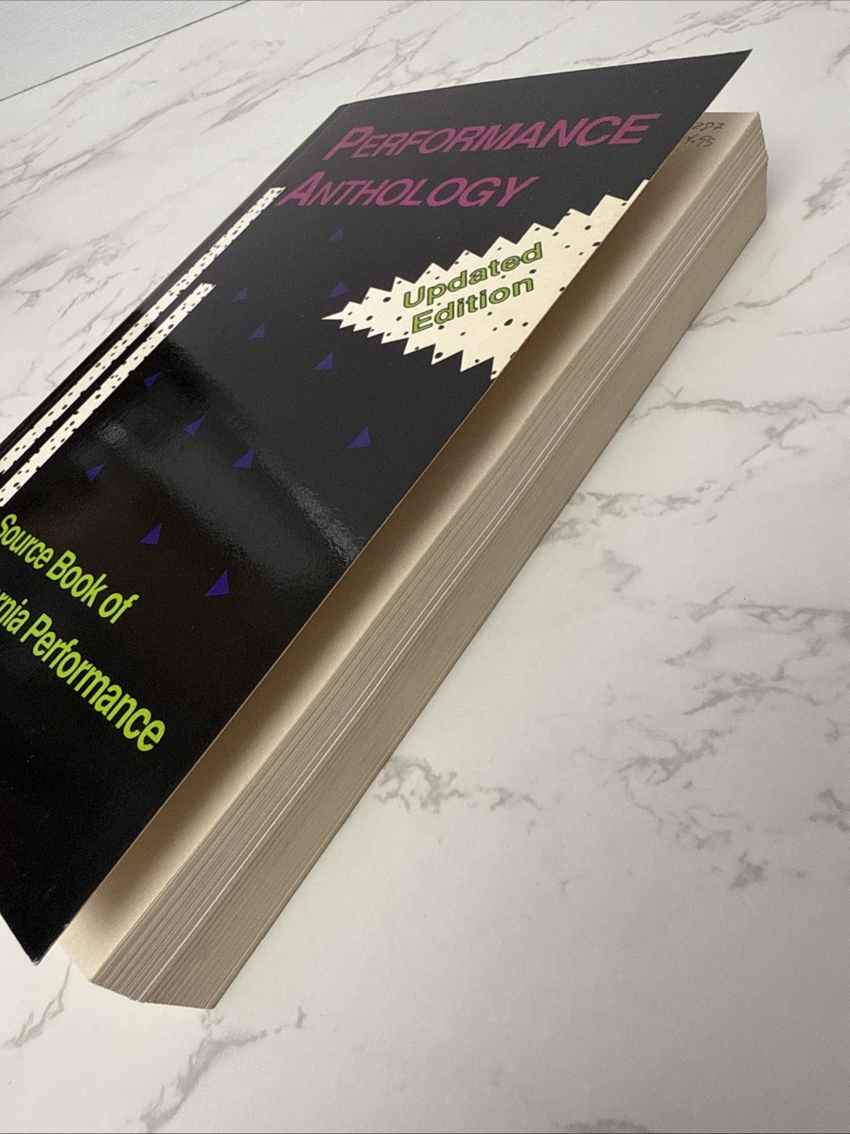 Performance Anthology: Source Book of California Performance Art (Updated Ed…