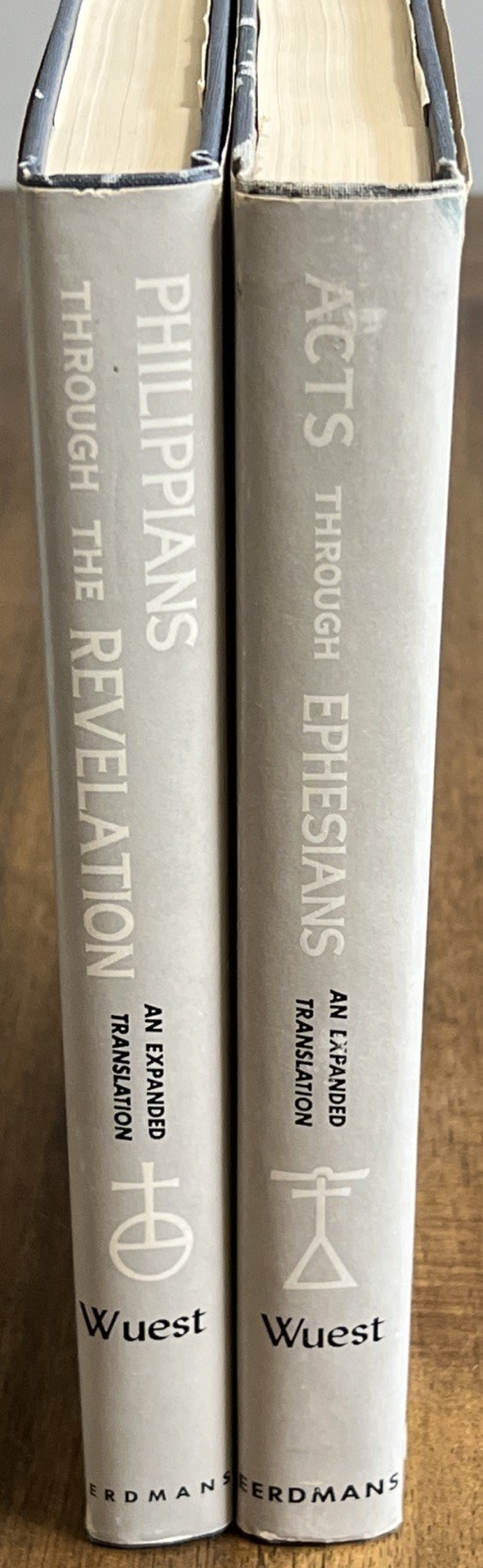 Philippians Through the Revelation + Acts Through Ephesians Kenneth S. Wuest HC