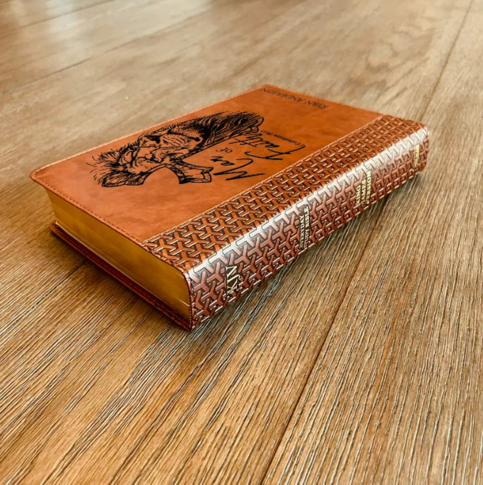 Personalized Bible for Men, KJV Study Bible, Custom Bible for Men Name Engraved
