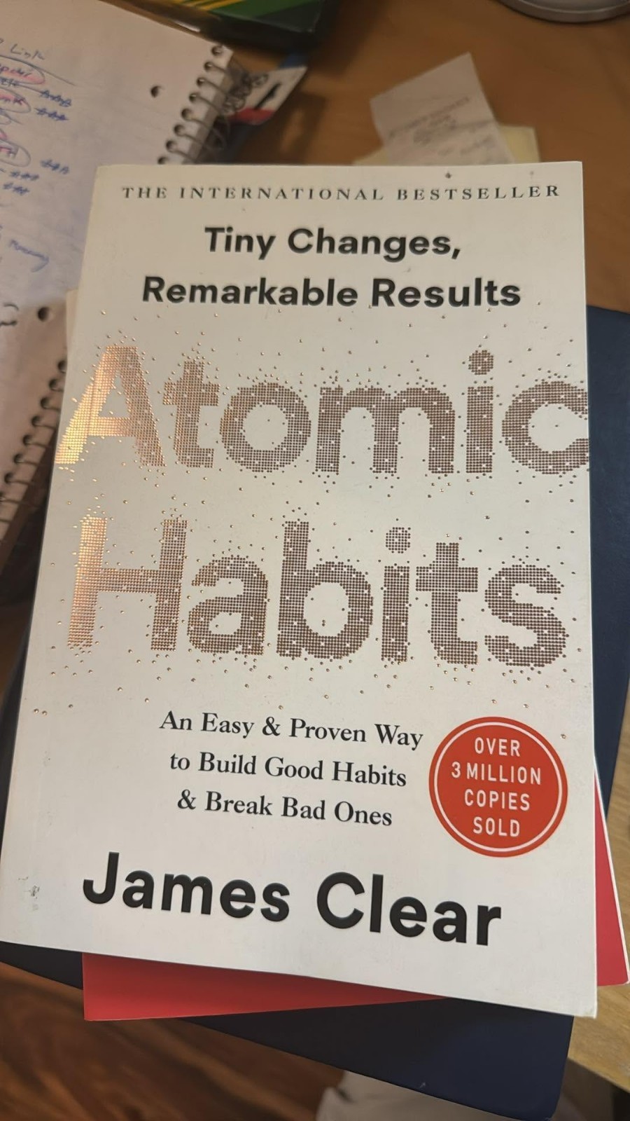 Atomic Habits by James Clear – Non Fiction – Paperback
