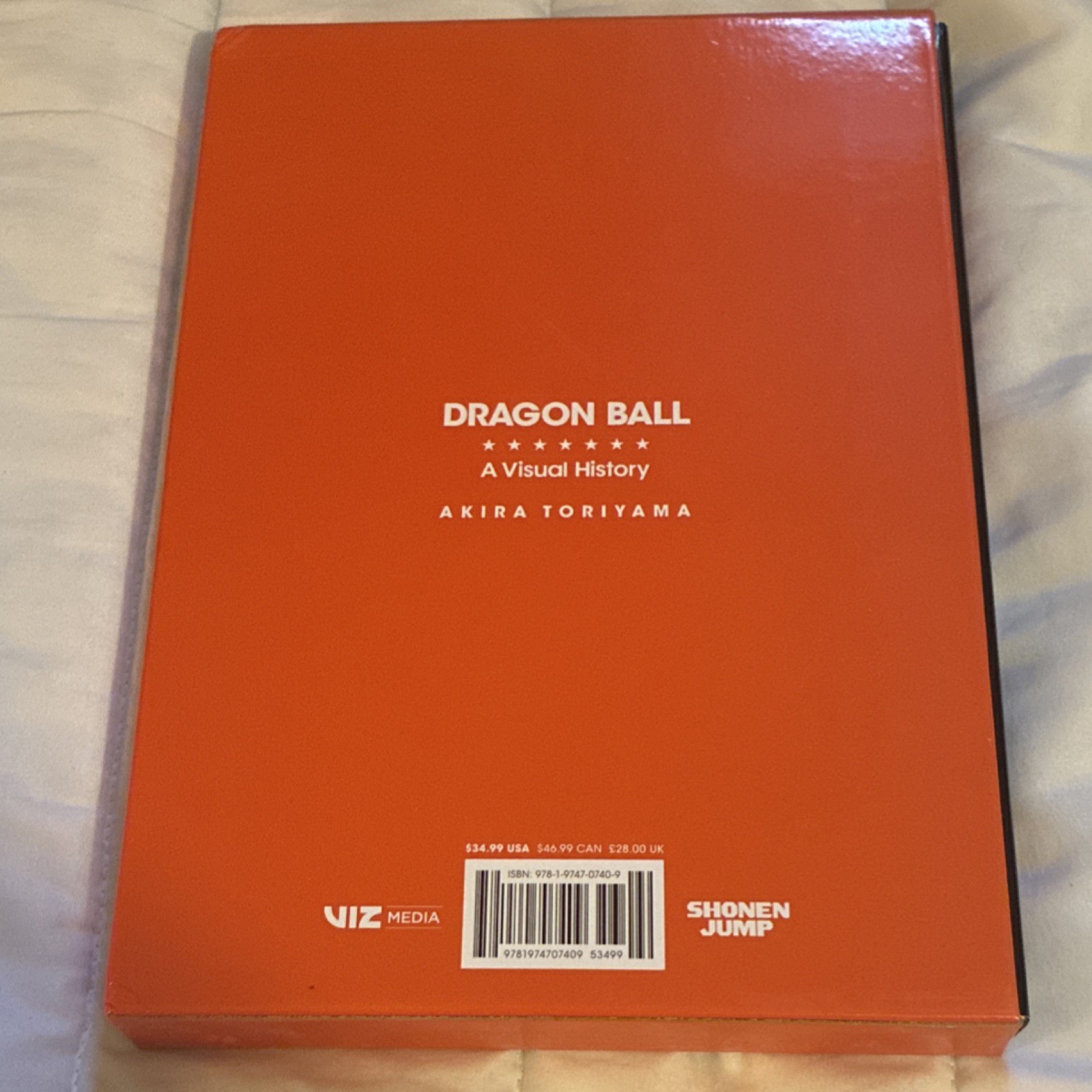 Dragon Ball: A Visual History Hardcover Illustrated Akira Toriyama VIZ Media