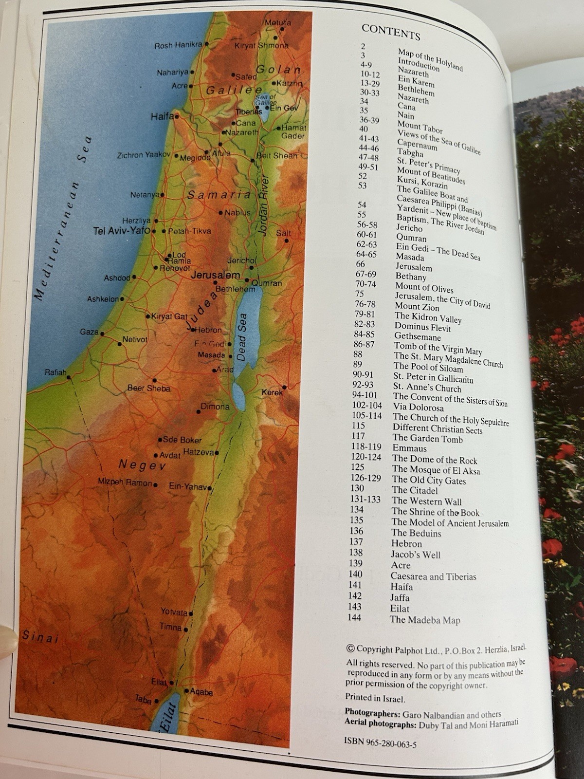 The Holy Land Book Souvenir Great Jubilee 2000 Travel Religion History Photos
