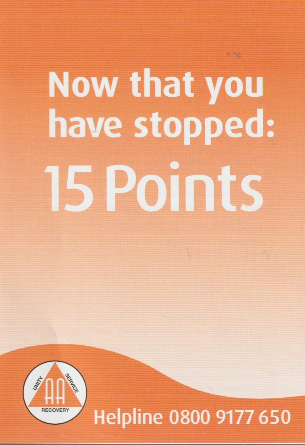 This is AA, Alcoholics Anonymous in United Kingdom, NEW leaflets, 3-piece set