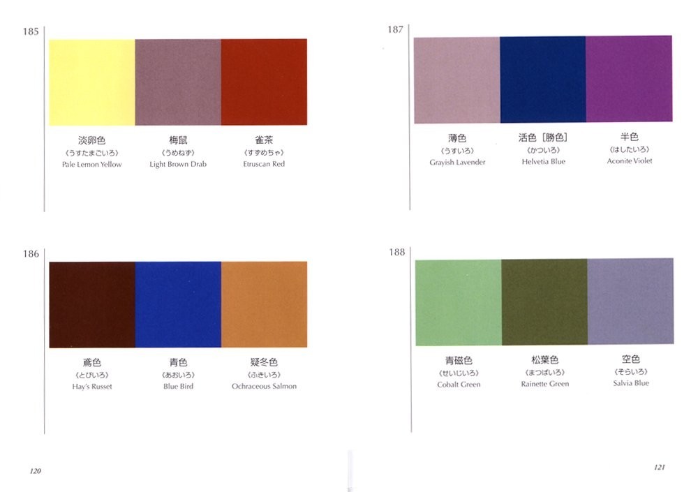 A Dictionary of Color Combinations Sanzo Wada Japanese Retro Design Art Book New