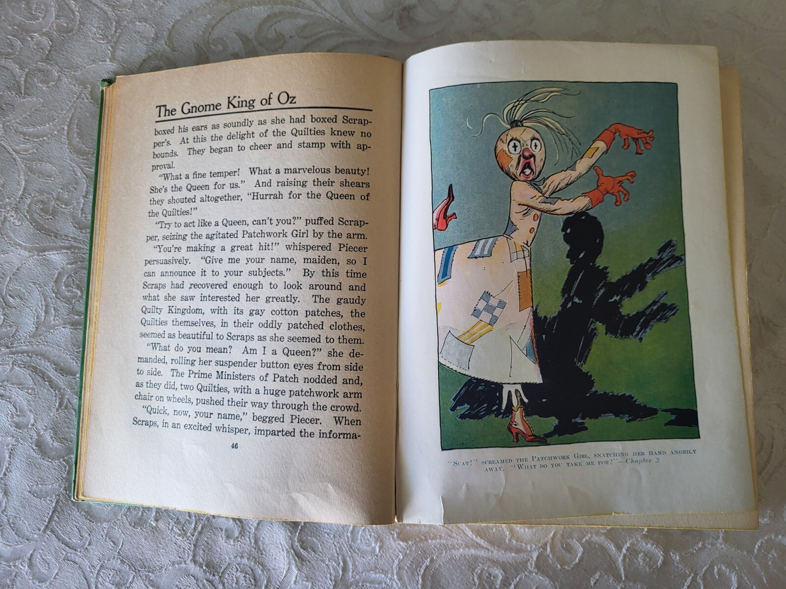 GNOME King of Oz ~ Ruth Plumly Thompson 12 COLOR PLATES 1927 John R. Neill