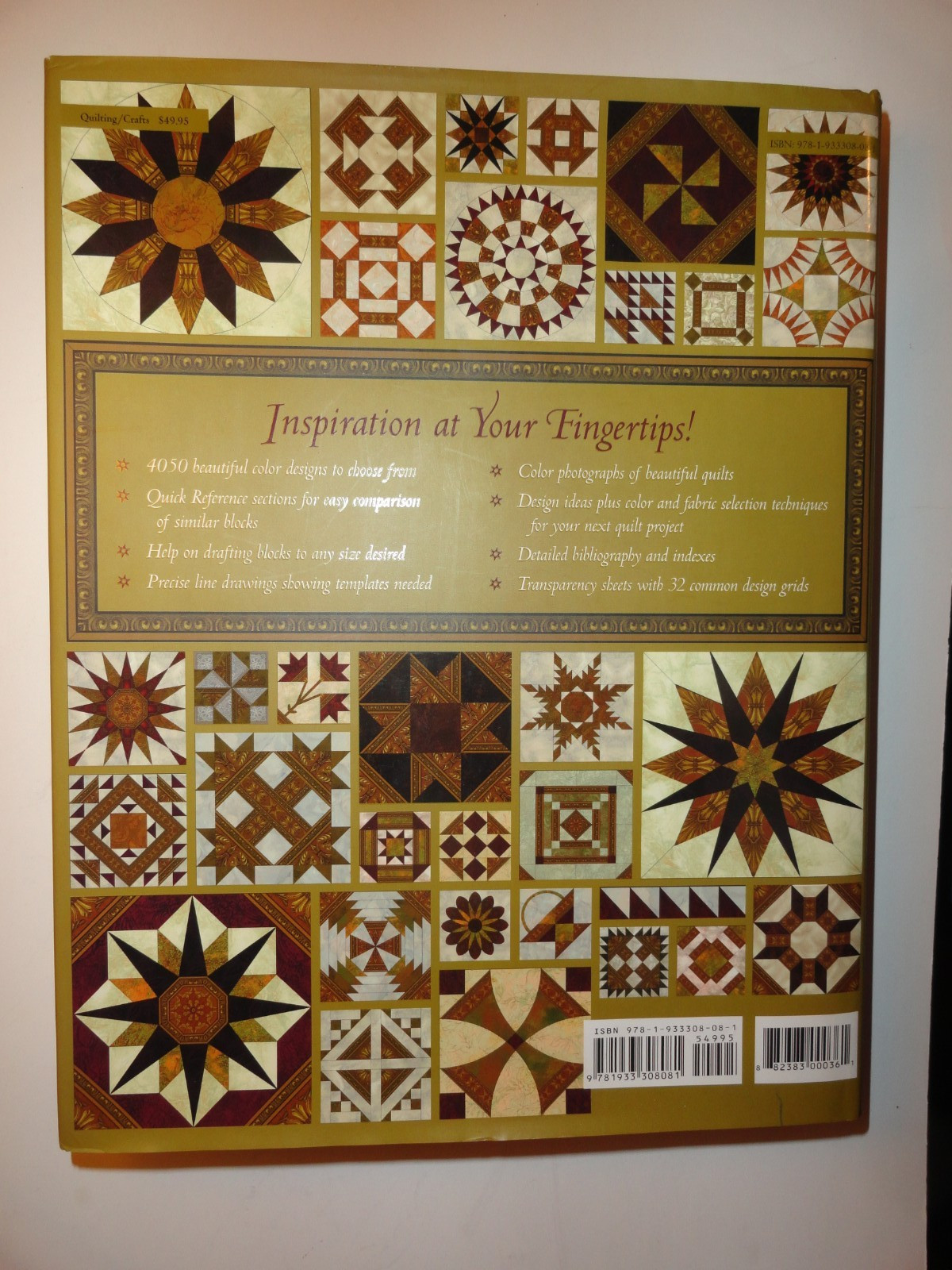 The Quilter&rsquo;s Album of Patchwork Patterns by Jinny Beyers, signed by the author