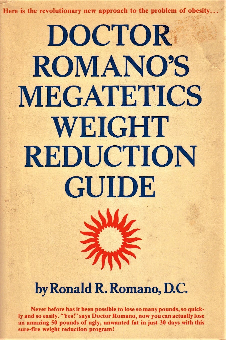 DOCTOR ROMANO&rsquo;S MEGATETICS WEIGHT REDUCTION PLAN- 50 lbs 30 days LN