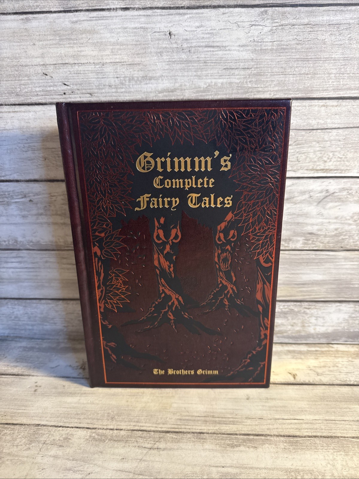 New! Grimm&rsquo;s Complete Fairy Tales Canterbury Classics Leather Bound Edition