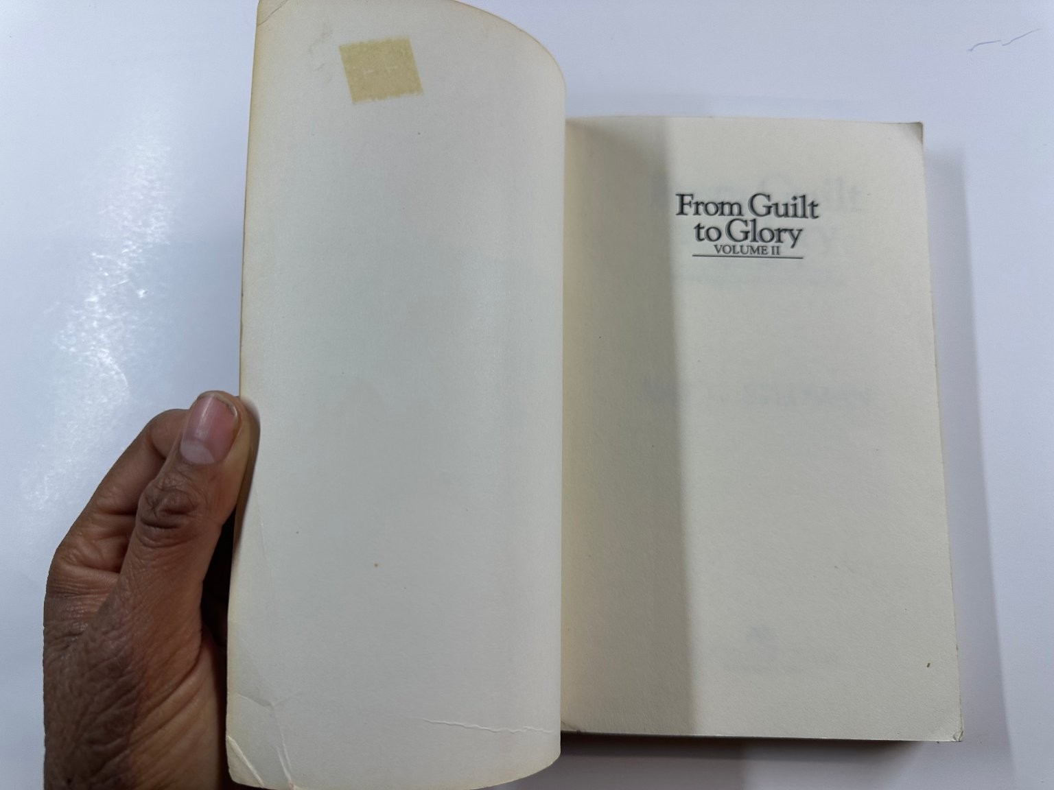 From Guilt to Glory Volume II Ray C. Stedman 1978 Multnomah Press