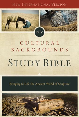 NIV, Cultural Backgrounds Study Bible (Context Changes Everything), Hardcover,
