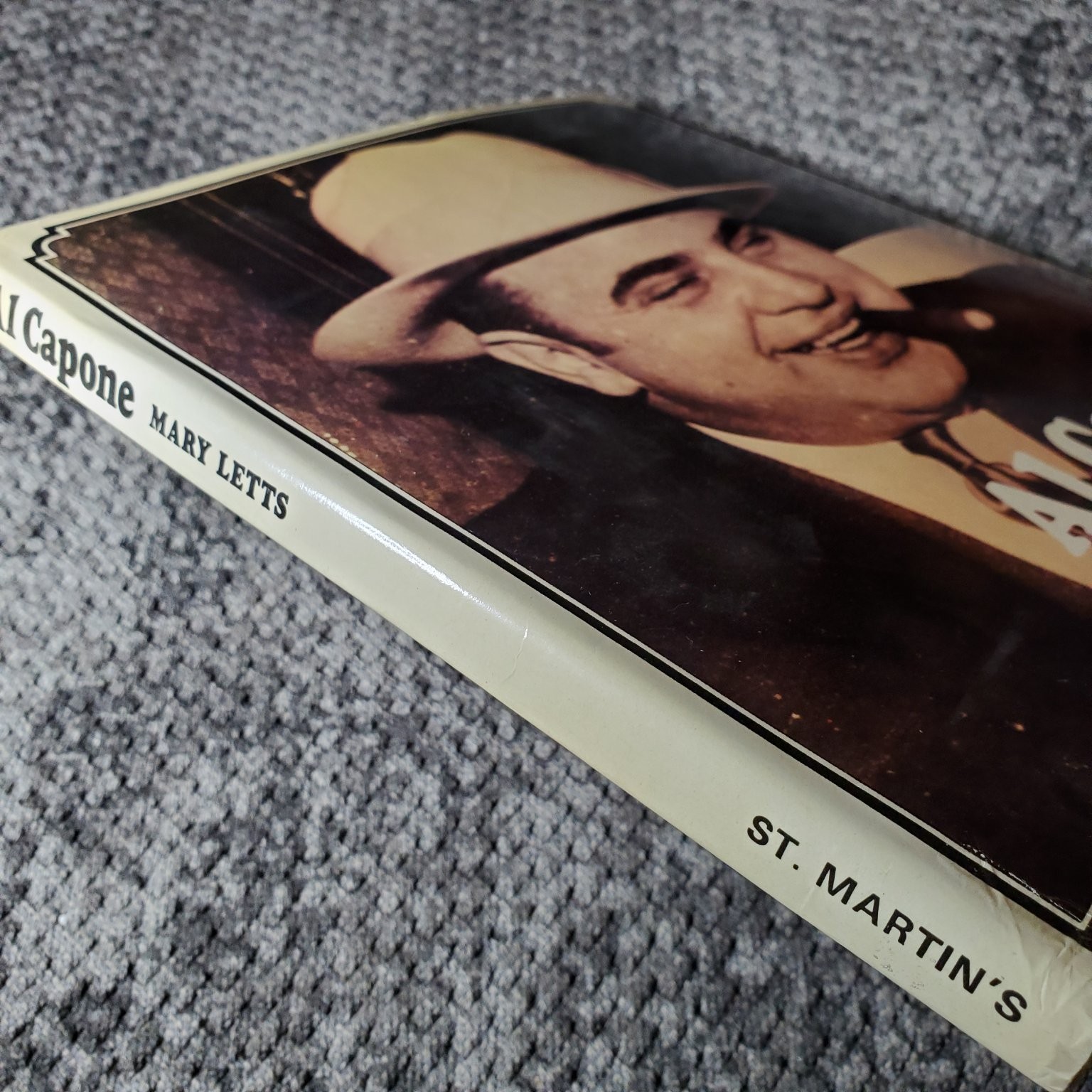 Al Capone Mary Letts 1975 First US Edition Biography History St. Martin&rsquo;s Press