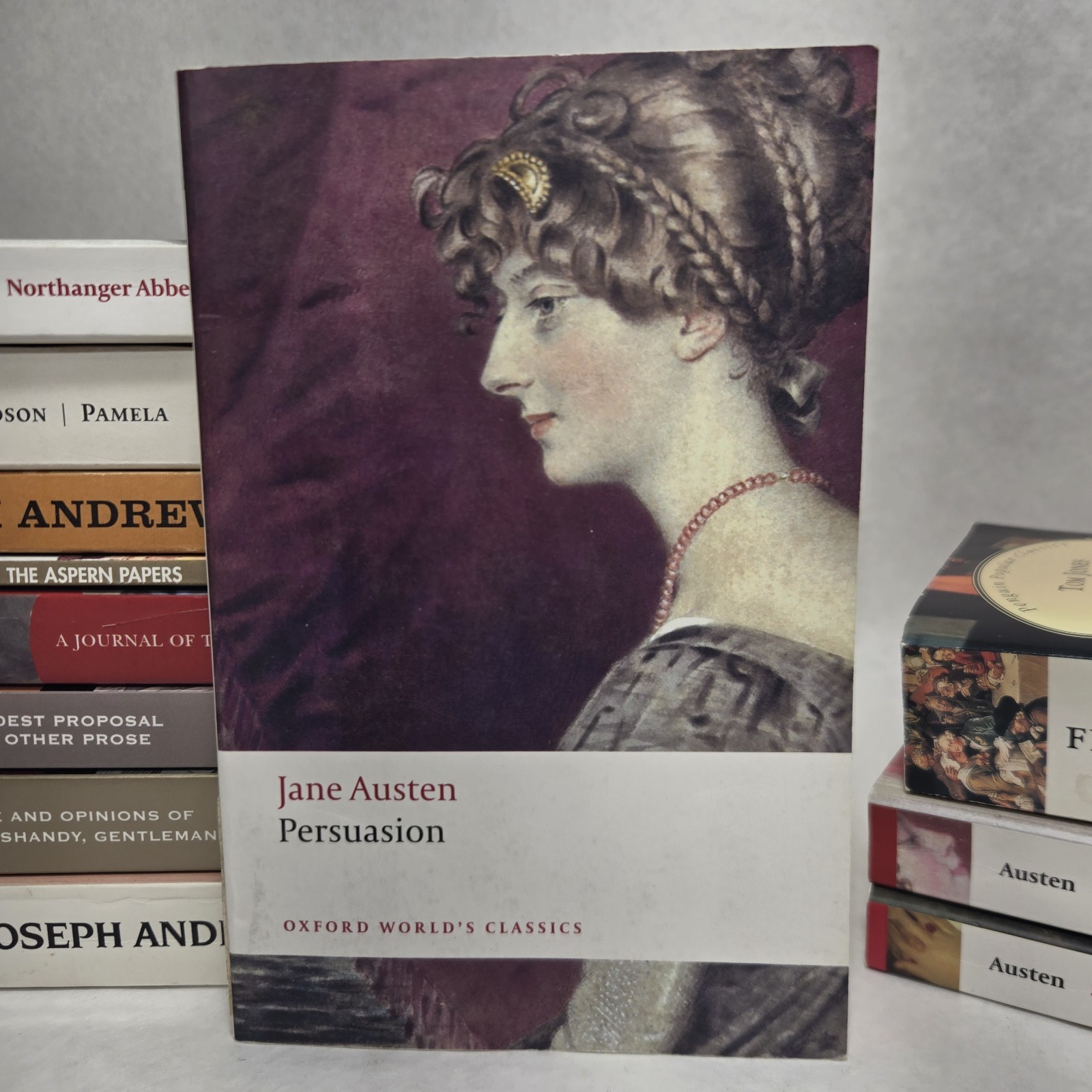 Classic Literature Paperback Lot Austen Defoe Fielding Swift Sterne Richardson H