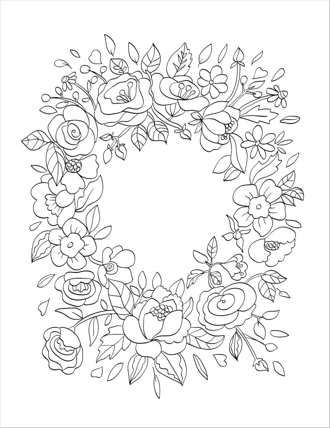Mom Coloring Book for Stress Relief Easy Pages Relaxing Adult Coloring