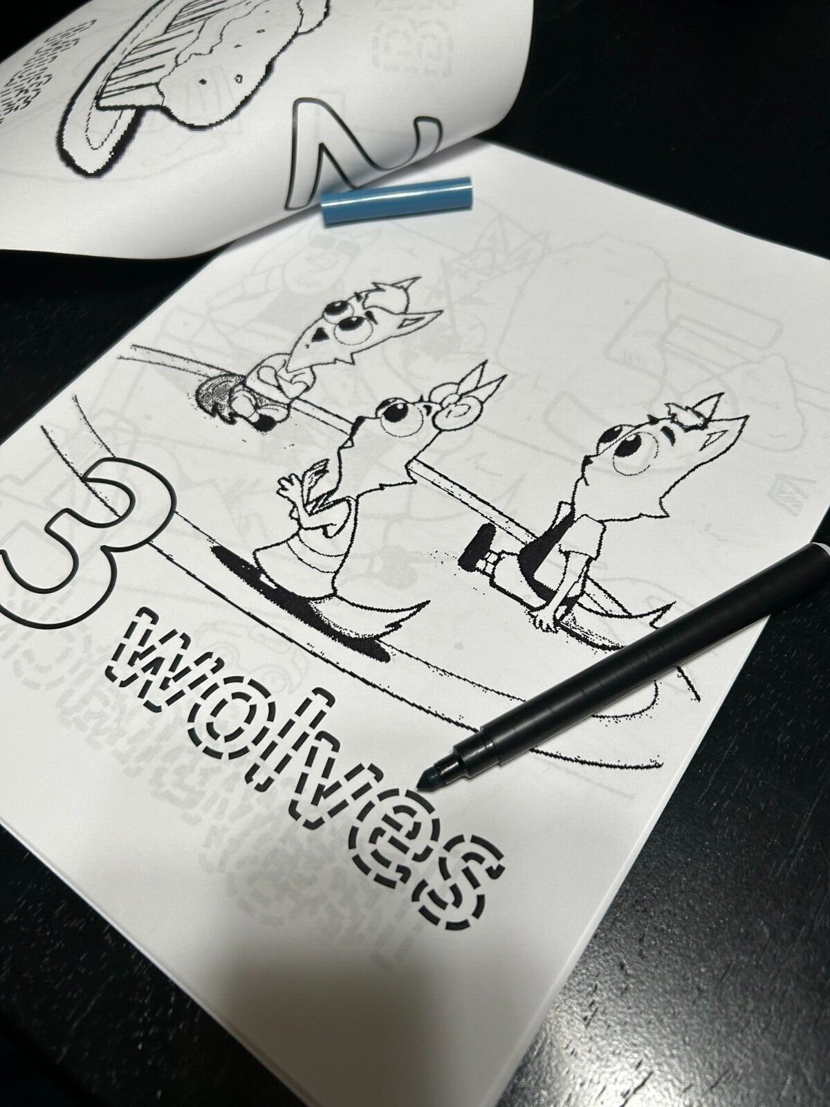 DIGITAL CONTENT- 2022 Big Bad Coloring and Activity Book-35 Pages PRINTING REQ&rsquo;D