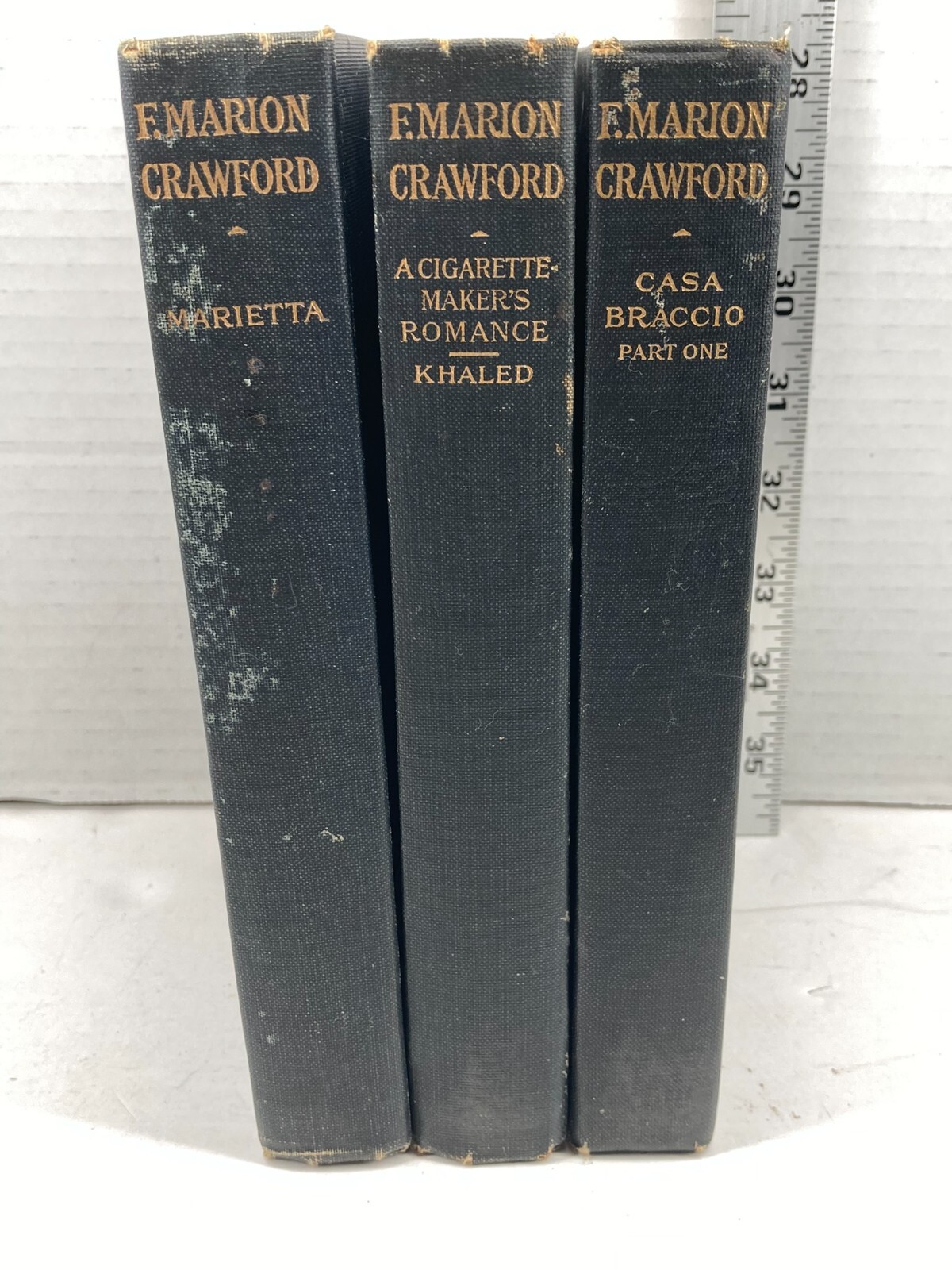 Antique The Novels of F. Marion Crawford Hardcover Your Choice Individual Books