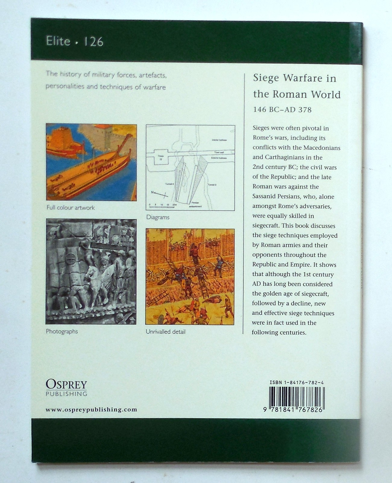 Osprey Elite Series « Siege Warfare in the Roman World 146 BC – AD 378 » Book 126