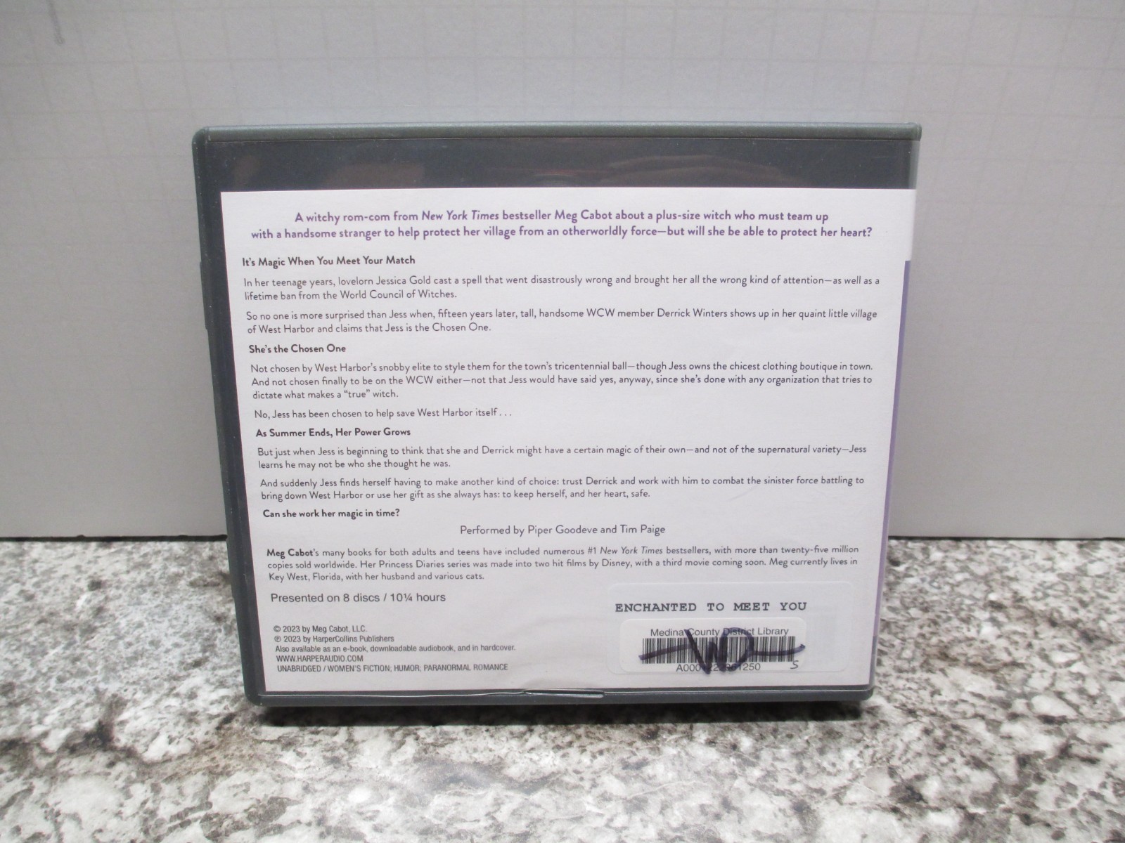 Enchanted to Meet You : Audiobook CDs – Meg Cabot