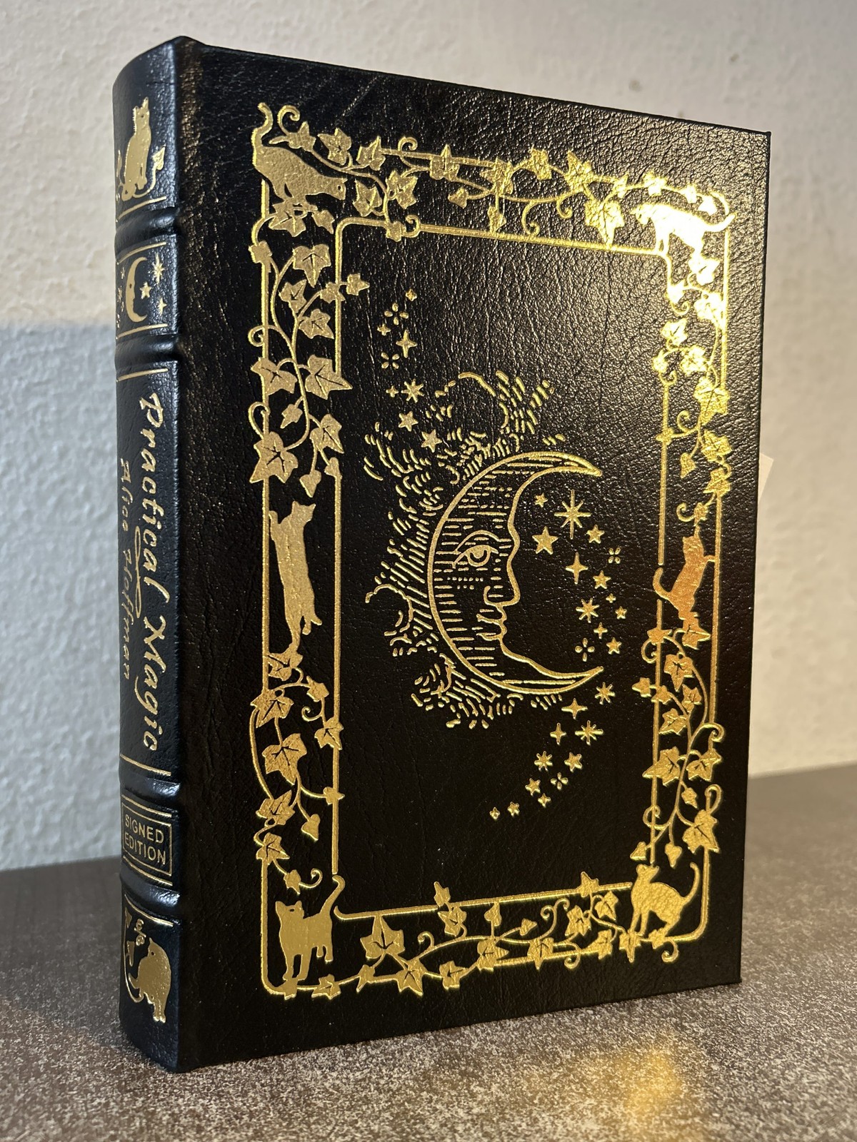 Practical Magic by Alice Hoffman SIGNED Collector&rsquo;s Edition Easton Press leather