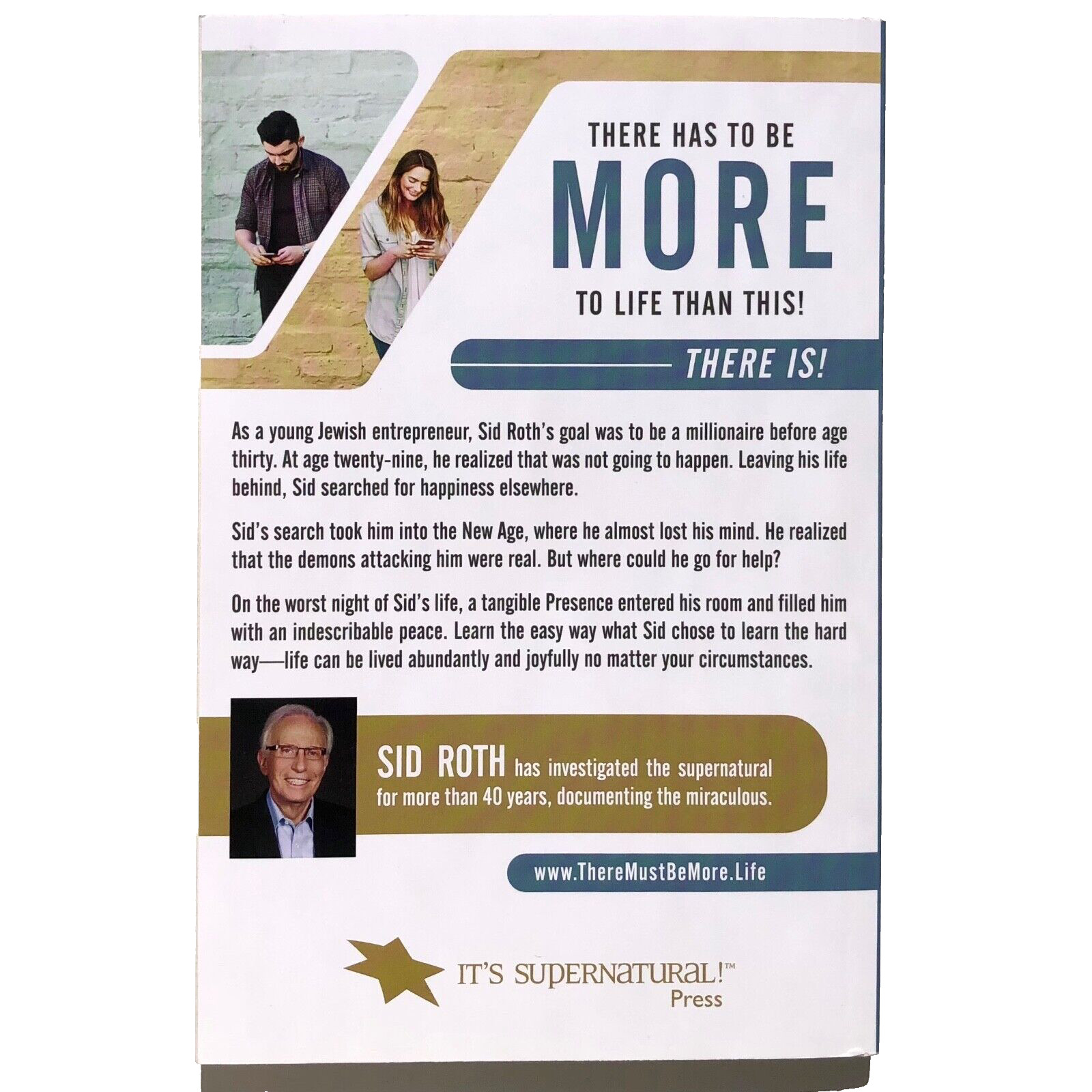 There Must Be Something More Sid Roth paperback 2018 Messianic Judaism Christian