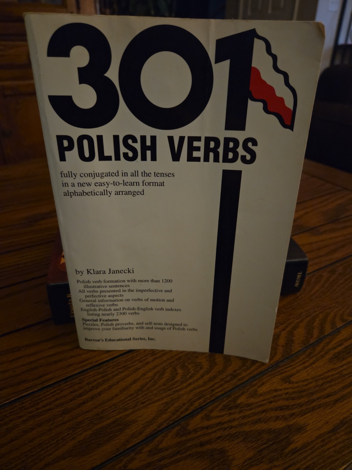 201/301 Verbs Series: 301 Polish Verbs Klara Janecki Barron&rsquo;s Educational Series