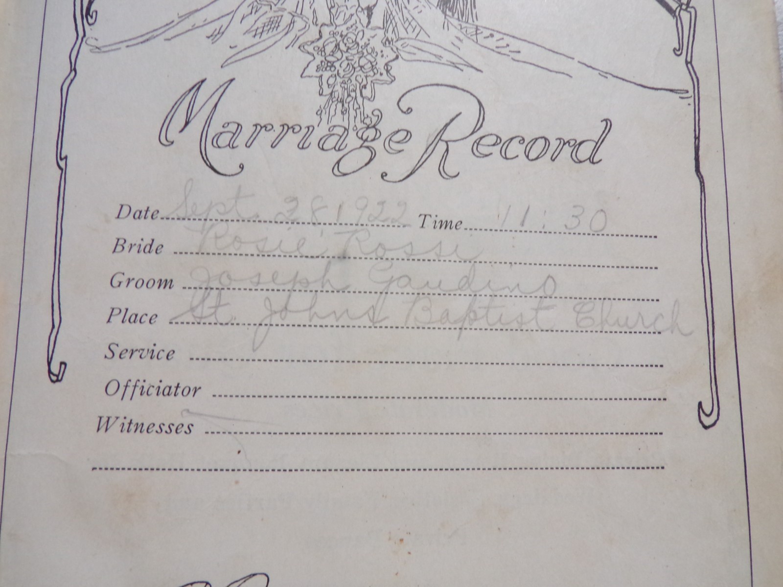 1919 CUPID&rsquo;S BOOK OF GOOD COUNCEL COOK BOOK 104 PAGES MISSING BACK COVER