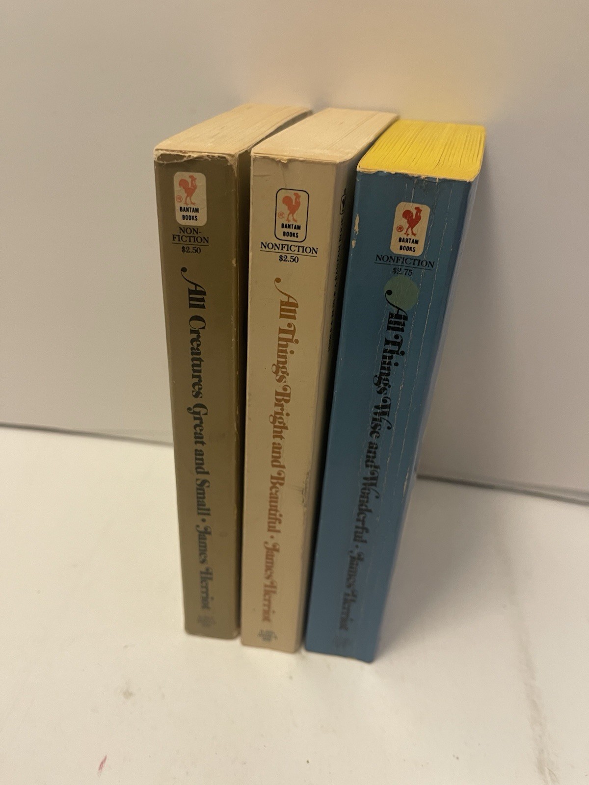 James Herriot Box Set of 3 Lovable Bestsellers All Creatures Series PB 1970&rsquo;S