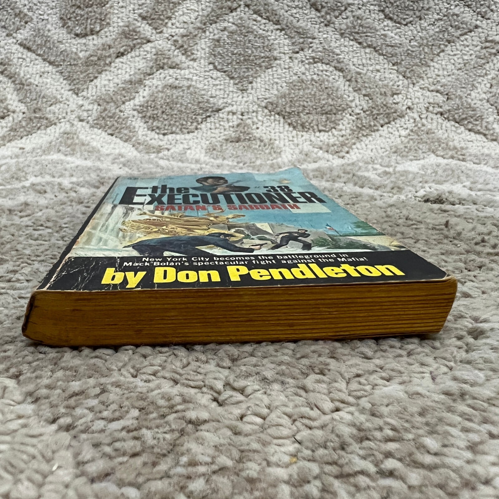 Satan&rsquo;s Sabbath Action Paperback Book by Don Pendleton Adventure 1980