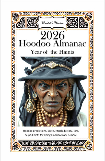 2026 HOODOO ALMANAC HULDAH&rsquo;S HOODOO