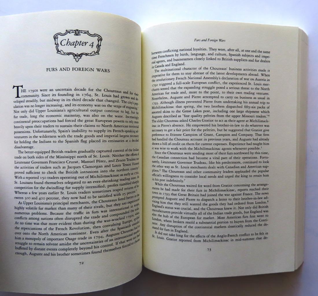 (269) The First Chouteaus: River Barons Early St. Louis William E. Foley PB 2000
