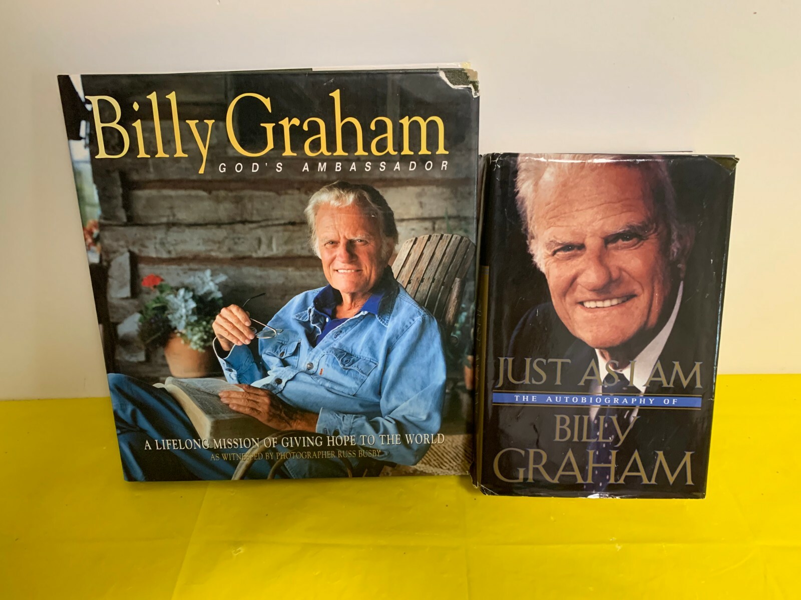 Billy Graham, God&rsquo;s Ambassador and Autobiography – Just as I am