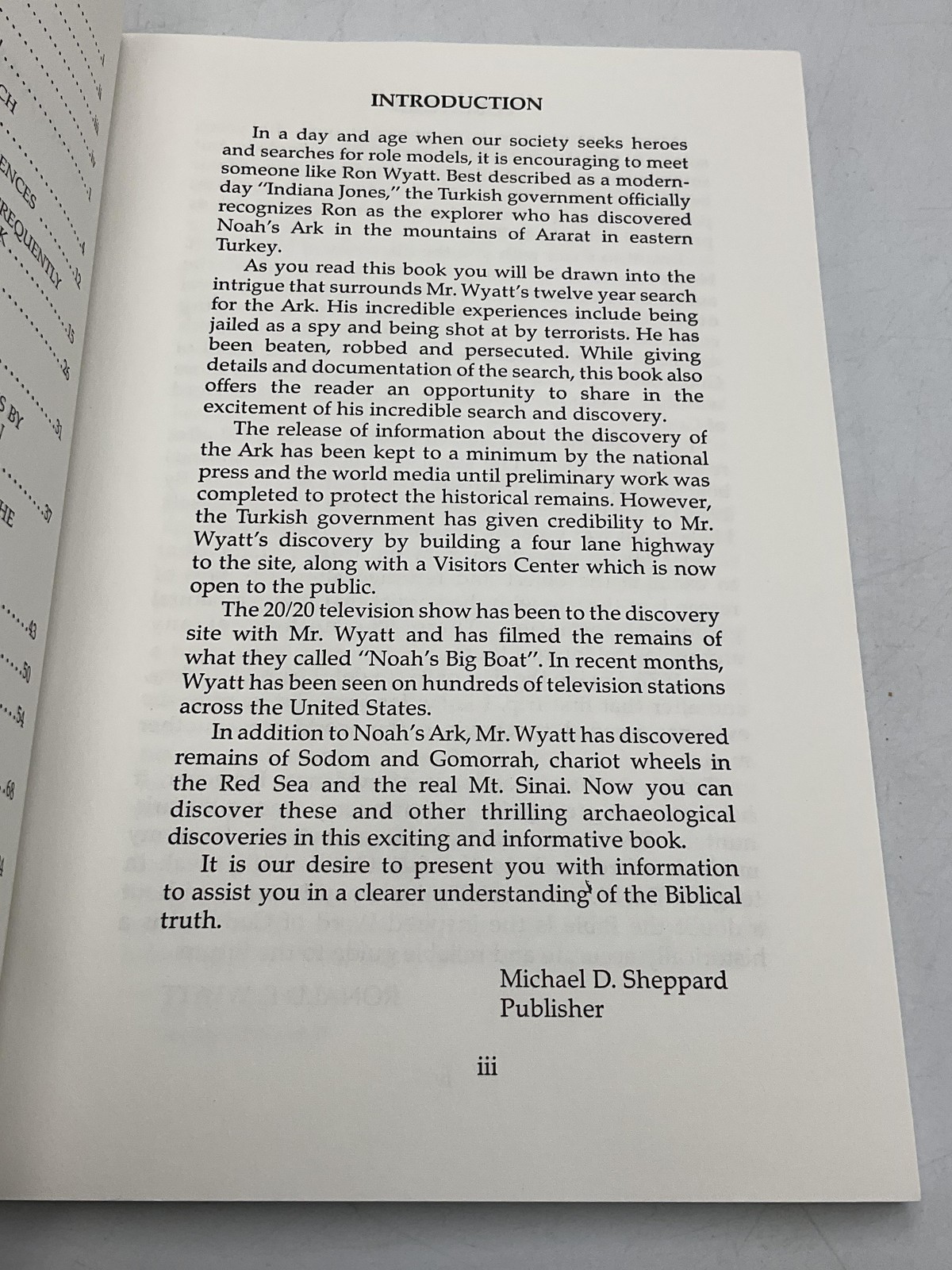 Vintage Discovered: Noah&rsquo;s Ark Ronald E Wyatt, world bible societyPaperback 1989
