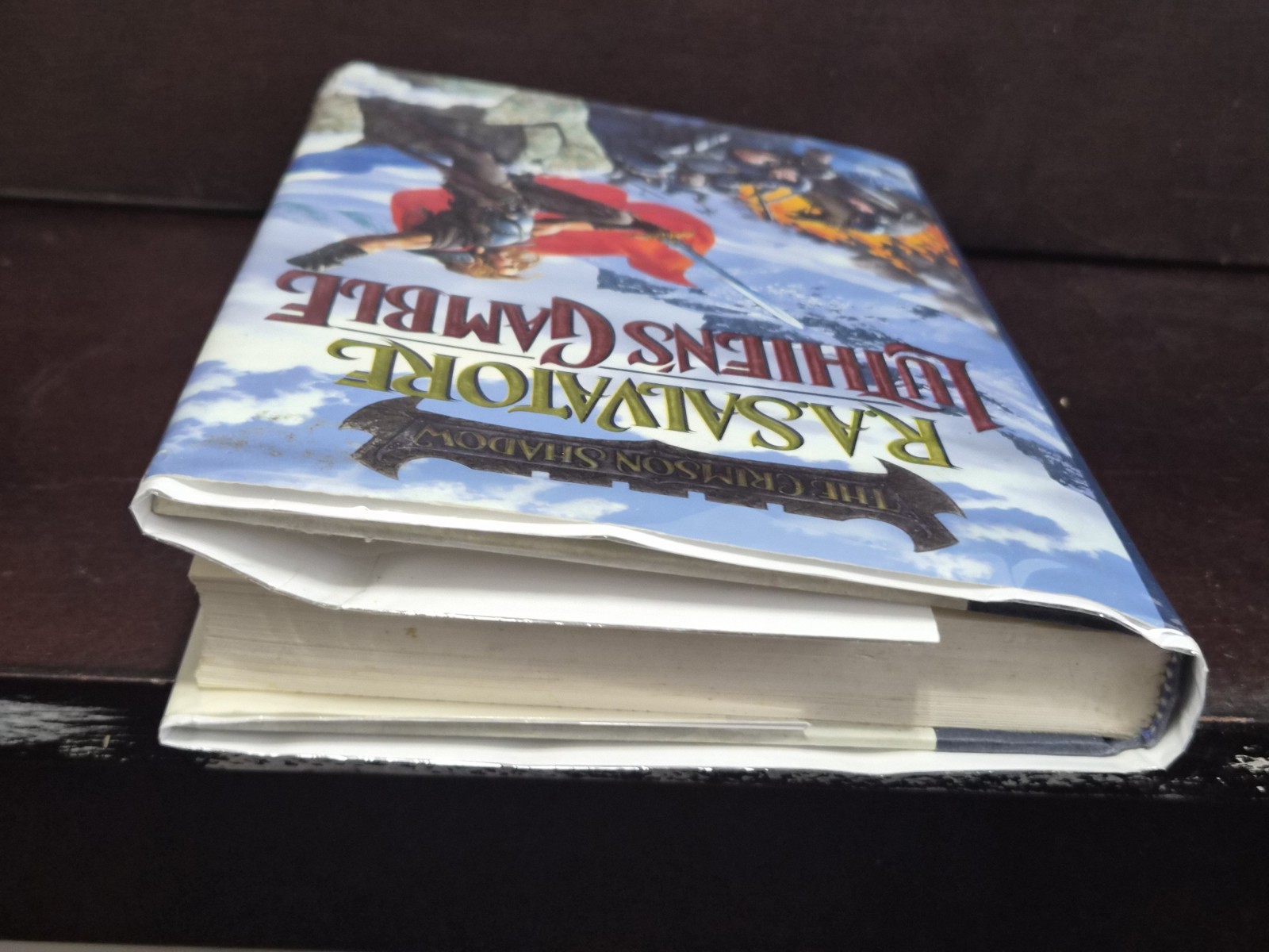 Luthien&rsquo;s Gamble R.A. Salvatore 1996 1st Ed 1st Printing HCDJ VG Mylar
