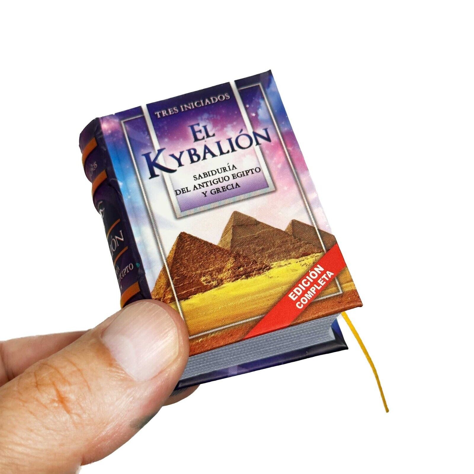 El Kybalion, sabiduria antigua Grecia y Egipto mini book 2.65&Prime; high 432 pages HC