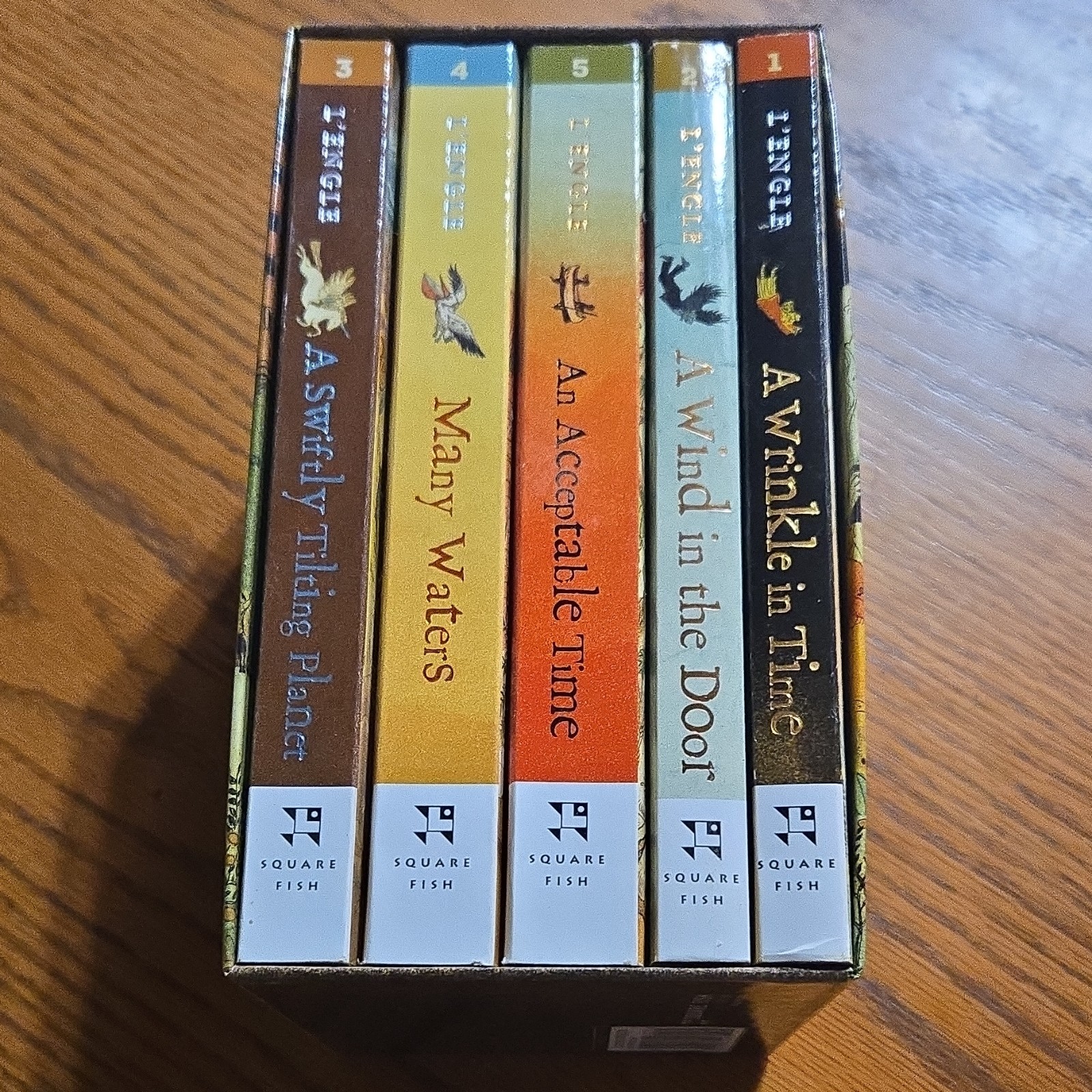 Square Fish A Wrinkle in Time Quintet Ser. by Madeleine L&rsquo;Engle Box Set