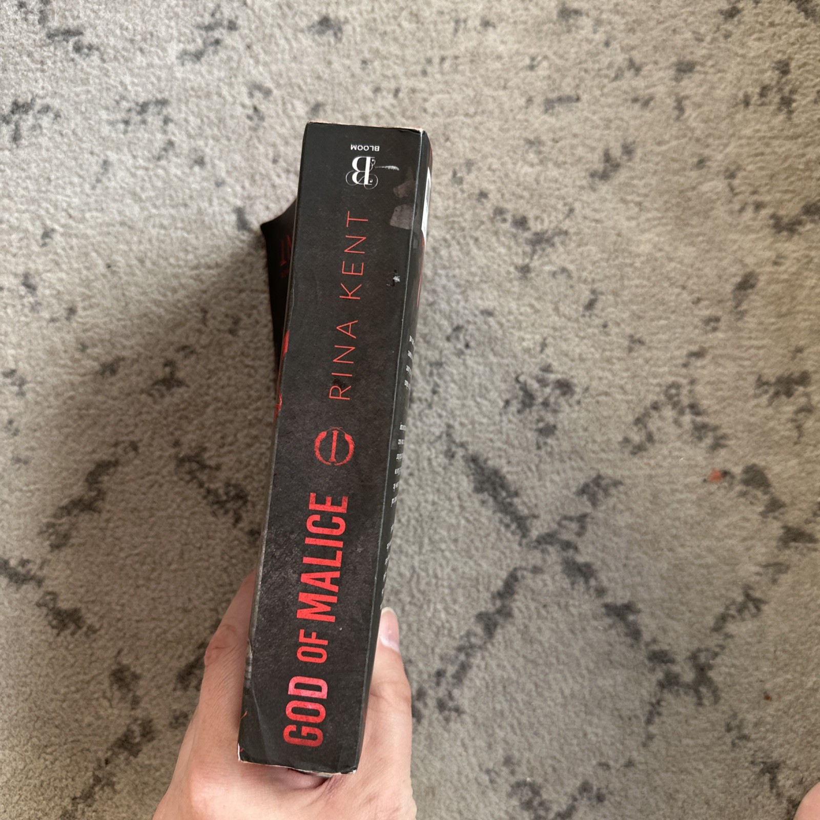 God of Malice (Deluxe Edition) by Rina Kent (2024, Trade Paperback)