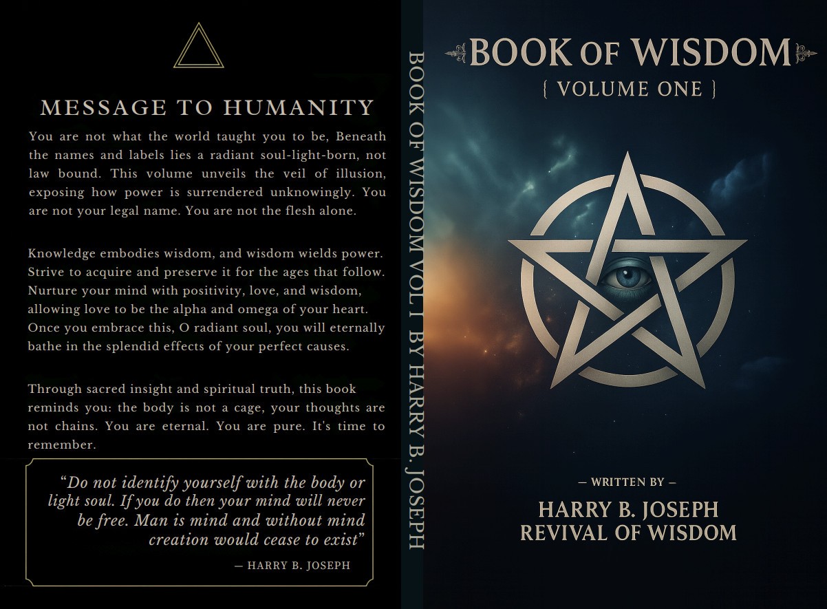Health Guide 20 + Book of Wisdom Vol 1 & 2 by Harry B. Joseph – 3 Book BUNDLE