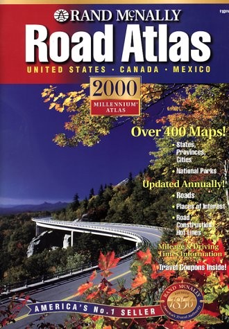 Rand McNally 2000 Road Atlas: United States, Canada, Mexico (Rand Mcnally Ro…