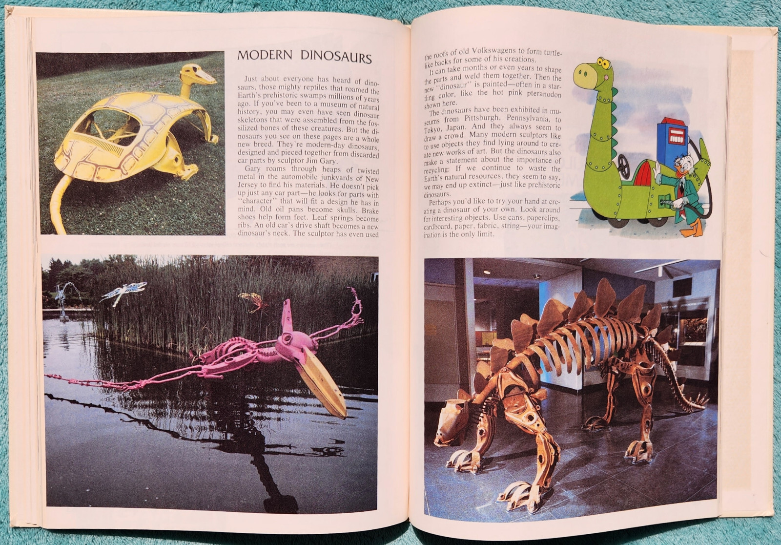 Disney&rsquo;s Wonderful World Of Knowledge 1985 Yearbook Hardcover 124 Pages